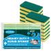 24 Count Heavy Duty Scrub Sponges Kitchen,Small Dish Sponges for Kitchen,Household Cleaning,3.5"X2.1"X0.9"