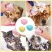 Youery 3-Piece Silicone Pet Bathing Brush Set for Dogs & Cats - Massage Shower Gel Handle Ideal for Grooming & Spa - Buy Online on SooperMarket.com
