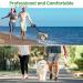 ZEEJORY Retractable Dog Lead 5M Extendable Dog Lead with LED Light & Poo Bag Holder Easy One Button Brake&Pause&Lock Anti-Slip Handle Dog Leash Small to Large Dogs up to 110lbs(50KG) - Buy Online on SooperMarket.com