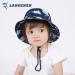 LANGZHEN Baby Girls Beach Sun Hat with Chin Strap - Navy Dinosaur, 6-12 Months - Buy Online on SooperMarket.com