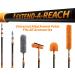 30ft High Reach Duster Kit with Extension Pole - Window Washer, Squeegee, Cobweb & Fan Blade Dusters - Telescopic Cleaning Set for High Ceilings - Buy Online on SooperMarket.com