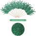 HomeSoGood 48PCS Pineapple Cupcake Toppers Pineapple Donut Theme Tropical Green Cake Decorations - Buy Online on SooperMarket.com