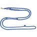 Lightweight Double Line Dog Linen for Small Dogs - 2.40m 2.80m 3.50m 4-Fold Adjustable Ocean Blue Tones - Perfect for Pets Up to 15kg - Buy Online on SooperMarket.com