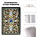 Huacan Diamond Painting Cover Notebook Journal for A5 60 Pages Christmas Gifts - Buy Online on SooperMarket.com