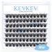 Lash Clusters 84 Pcs Cluster Lashes Eyelash Clusters DIY Cluster Eyelash Extensions Individual Lashes Thin Band & Soft(Mist D-16mm) D-16mm Mist
