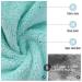 24 Count Premium Soft Makeup Remover Cloths - Microfiber Facial Washcloths - Fast Drying & Highly Absorbent Towel - Pink-Blue 7x9 Inch (Pack of 24) - Buy Online on SooperMarket.com