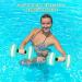 Timoo Aquatic Dumbbells Set - Pool Resistance Water Weights for Aerobics, High-Density EVA-Foam, Cyan (Set of 2) - Buy Online on SooperMarket.com
