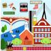 Baby Jack & Co 8x8 Learning Lovey Boston Massachusetts Tag Toy for Babies - Crinkle & Safe - USA Cities & Shapes - BPA Free - Ideal Baby Gift - Buy Online on SooperMarket.com