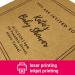 40 Sheets 300 GSM Brown Kraft Cardstock | 8.5 x 11 inches | Heavyweight (110 lb. Cover) - Buy Online on SooperMarket.com