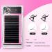 Beauty7 Flat Lash Extensions - C Curl 0.20 Mix Length 8-15mm | Individual Volume Lashes - 16 Rows Split Tips - Buy Online on SooperMarket.com