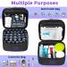 Women's Nail Polish Carrying Case - Holds 30 Bottles, Water Resistant Double Layer Organizer for Manicure Accessories - Black - Buy Online on SooperMarket.com