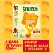 SOLELY Organic Mango Orange Fruit Gummies 3.5 oz | Vegan & Natural | Pack of 5 - Buy Online on SooperMarket.com