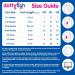 Dotty Fish Soft Leather Baby Shoes | Non-Slip Suede Soles | Toddler Shoes for Boys | Navy and White Star Design | Sizes 0-6 Months to 4-5 Years - Buy Online on SooperMarket.com