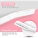 Professional Dermaplane Razor for Women | Peach Fuzz & Facial Hair Removal Tool with 3 Eyebrow Razors - Buy Online on SooperMarket.com
