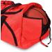 DALIX 24" The Dagger Basketball Duffle Bag Sports Shoe Ball Holder Duffel w Shoulder Strap and Water Bottle Holder Red-Black - Buy Online on SooperMarket.com