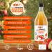 Pipkin 1000ml Raw Organic Apple Cider Vinegar with Mother Non-GMO 5% Acidity - Vegan & Vegetarian Friendly (Glass Bottle) - Buy Online on SooperMarket.com