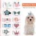 10 Pcs Small Dog Hair Clips Dog Hair Bows Puppy Hair Barrettes Pet Hair Accessories Puppy crown accessories flower accessories heart accessories Hairpin Cat Topknot Beauty Accessories(Ten Styl - Buy Online on SooperMarket.com