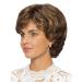 Lofty Wig Jasmin | High-Quality Synthetic Hair Wig | Realistic Medium Brown/Copper Maroon Highlights - International Shipping Available - Buy Online on SooperMarket.com