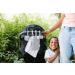 Ubbi On The Go Dual Pacifier Holder with Silicone Strap - Gray | Keep Baby's Binkies Clean and Accessible - Buy Online on SooperMarket.com