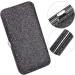 Tweezers Storage Cases Rectangle Eyelash Curler Protective Box Eyelash Tweezers Scissors Organizing Bags for Home Supplies Silver - Buy Online on SooperMarket.com