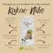 Organic Raw Vegan Kocao Nibs | Sugar-Free Noble Cocoa Chunks - 250g Theobroma Cacao by Pureeraw - Buy Online on SooperMarket.com