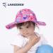 LANGZHEN Baby Girls Beach Sun Hat | Adjustable Toddler Kids Wide Brim Play Hat with Chin Strap | 6-12 Months - Buy Online on SooperMarket.com