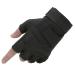 Seibertron Women Men S.O.L.A.G Gloves Tactical 1/2 Finger Military Fight Army Fingerless Half Fingers For Airsoft Military Paintball shooting and other Outdoor Activities Gloves XXS Black