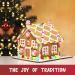 Christmas Sleigh Cookie Decorating Kit with Gingerbread Panels and Candies - Buy Online on SooperMarket.com