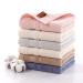 JEFFSUN Colorful Cotton Washcloths Ultra Soft and Highly Absorbent Bathroom Face Cloths 13 X 13 Inch (6-Pack)