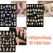 Nail Art Stickers Xcreando 6 Sheets 5D Embossed Fall Self-Adhesive Nail Polish Stickers Autumn Nail Decals Designed with Maple Flowers Butterflies Pumpkin Owl Thick DIY 3D Nail Art Supplies for Thanksgiving Day Decorations colorful - Buy Online on SooperMarket.com