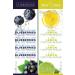 7th Heaven Face Food Blackcurrant & Blueberry Peel-Off mask 6ml and Lime & Lemon Purifying Mask 6ml Off White