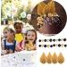 58pcs Black and Gold Balls Cake Toppers Decorations Gold Cake Decorations Black and Gold Ball Cake Decorations Gold Cake Topper Decorations Palm Leaf Cake Toppers Birthday Cake Decorations for Party. - Buy Online on SooperMarket.com