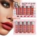 5-Piece Matt Ink Lipstick Set - Nude Tones Waterproof & Long-Lasting Gloss | 12H Non-Drying Liquid Lipstick for Makeup Lovers | 1g (Pack #01) - Buy Online on SooperMarket.com