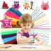 Bofoho 500pc Art Crafts Wax Yarn Sticks Non-Toxic Bendable Sticky Material in Bulk. Perfect Handicraft Gift  Entertainment for Teen Student DIY Project