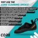 Core Lightweight Breathable Rock Climbing Shoes - Dual-Strap Closure - Non-Slip Wall Climbing Shoes 7.5 Women/6 Men - Buy Online on SooperMarket.com