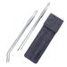 VORESTIC Aquarium Tweezers Set 27cm Insect Tweezers Aquascaping and Terrarium Tools Curved and straight tweezers set 27 cm