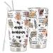 HOMISBES Mental Health Gifts - Mental Health Awareness Tumbler - Positive Thinking Daily Affirmation - Positive Quotes Mental Health Matters - My Mental Breakdown Cup Stainless Steel Tumbler 20oz Mental Health 1