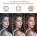 Rechargeable Lighted Makeup Mirror with 1X/10X Magnification | 46 LED Lights | 3 Lighting Modes | Touch Screen Dimmable Vanity Mirror | 90 Rotation | Portable Travel Cosmetic Mirror - Buy Online on SooperMarket.com
