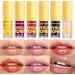 Moisturizing Lip Oil Nourishing And Hydrating Lip Care For Dry Lips Long Lasting Lip Balm For Women Party Makeup Lip Gloss Grape - Buy Online on SooperMarket.com