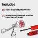Revlon Triple Stepped Lash Curler with So Fierce Big Bad Lash Mascara - 0.34 Fl Oz (760 Blackest Black) - Buy Online on SooperMarket.com