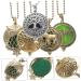 PLAFOPE Disfuser Necklace 5pcs Aromatherapy Necklace Essential Oil Aroma Diffuser Necklace Car Women Choker Alloy Perfume Miss - Buy Online on SooperMarket.com