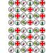 48 Ambulance Cupcake Toppers 3cm Paramedic Cupcake Toppers Mini Edible Nurse Cake Toppers Air Ambulance Cake Decorations Congratulations Cake Topper Thank You Cupcake Toppers Graduation Cupcakes - Buy Online on SooperMarket.com