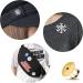 20Pcs Metal Pin Backs Locking Locking Pin Backs with Storage Case Pin Backs for Brooch Tie Hat Badge Insignia Gold - Buy Online on SooperMarket.com