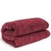 BC BARE COTTON Luxury Hotel & Spa Towel Turkish Cotton Oversized Bath Sheets - Cranberry - (40x80 inches, Set of 1) Bath Sheet - Set of 1 Cranberry