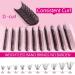 200Pcs DIY Eyelash Extension Kit D Curl Cluster Lashes with Waterproof Glue and Professional Tweezers - User Manual Included (40P-D-8-18MM) - Buy Online on SooperMarket.com