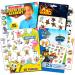 Temporary Tattoos for Boys Bundle   150 Pcs Boys Tattoos Temporary Featuring Star Wars  Rescue Bots  Spongebob  & Paw Patrol | Toddler Boys Party Favors