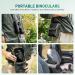 CAMMOO 12x42 HD Binoculars - IPX7 Fog & Waterproof - Bright BAK-4 Prism - Universal Phone Adapter - Bird Watching & Hunting - BLACK - Buy Online on SooperMarket.com