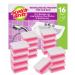 Scotch -British cleaning sponge for the bathroom 16 pieces p Pack - for cleaning sensitive surfaces in the bathroom sensitive surfaces white