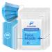 Travel Size Face Mask - Breathable Travel Face Mask 3 Ply Blue Disposable Face Mask for Adults - TSA Approved Air Travel Mask for Airplane Travel - Blue - 25 Count (5 Packs of 5) 5 Count (Pack of 5)