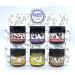 Breakfast Jam Preserve Gift Pack Selection of Strawberry Blackcurrant Raspberry Apricot Lemon Curd Marmalade - 6x42g Jars